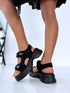 "OBSESSION AL23" vasaras sandales - melnas